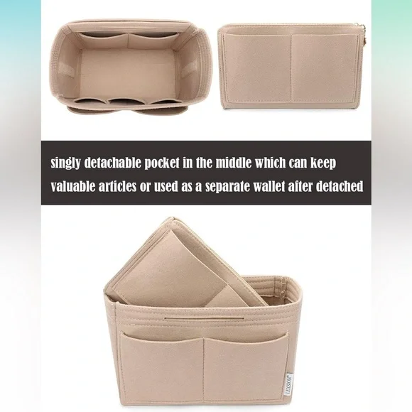 Felt insert bag organizer - Picture 2 of 4